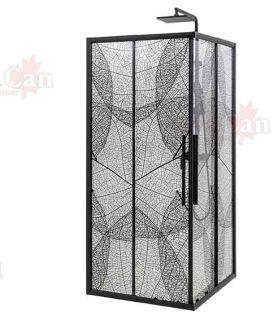 Душевой уголок AvaCan KB 100-110 чёрный